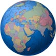 Globe - Africa Countries