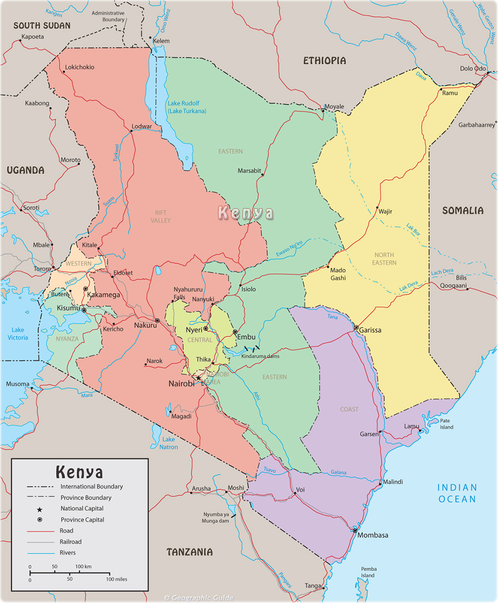 Map Kenya