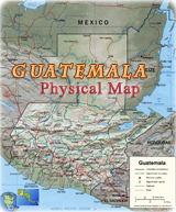Guatemala map