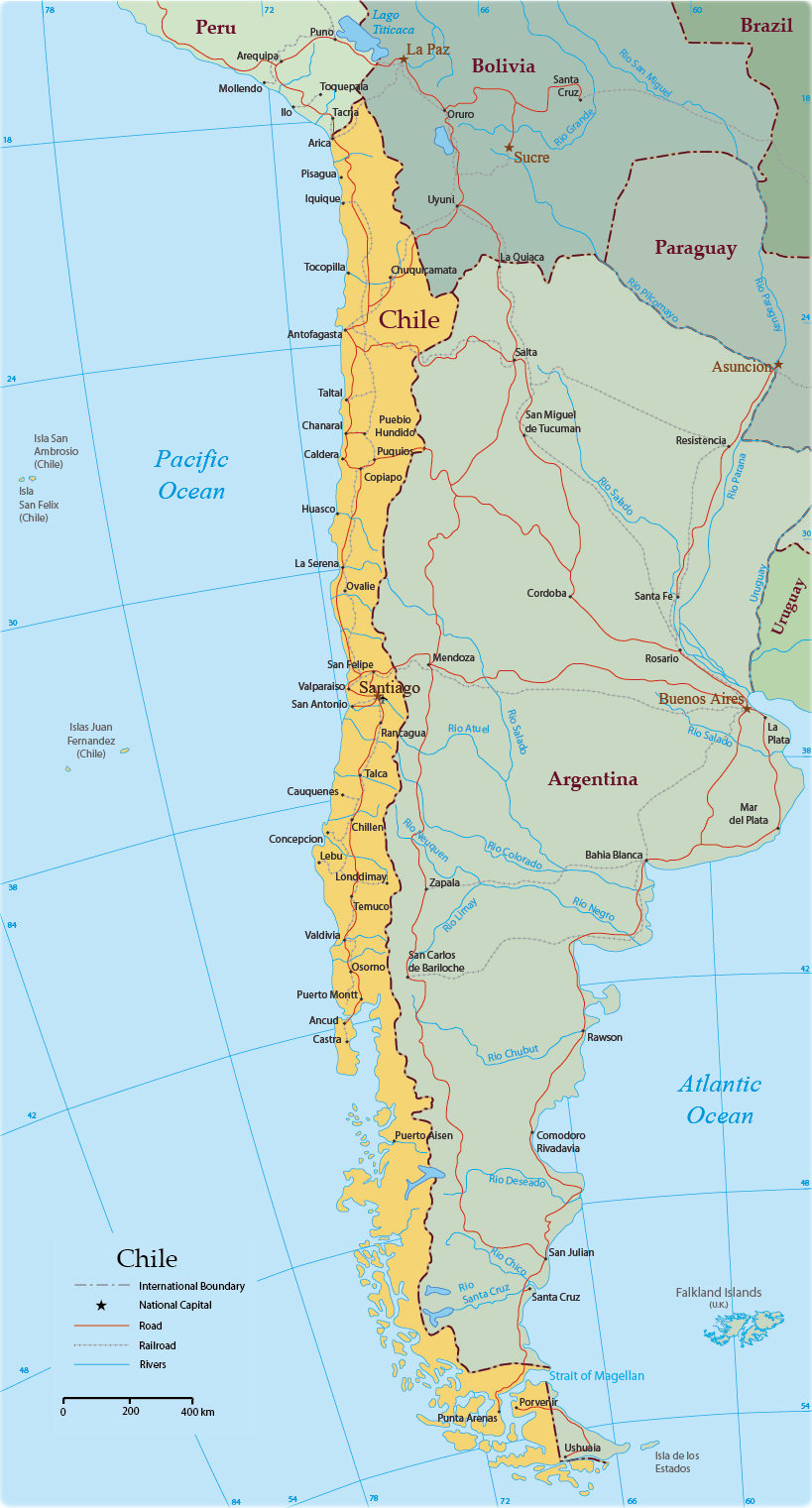 Chile Map