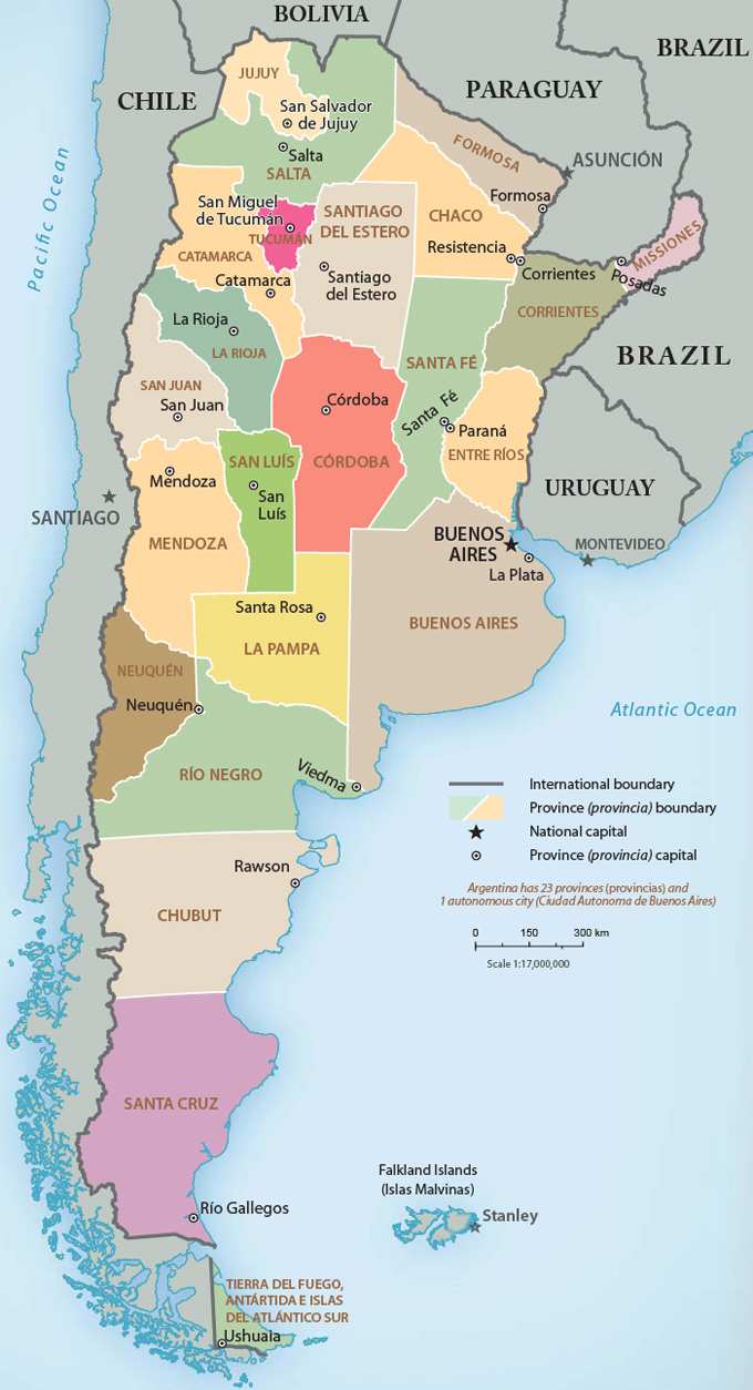 Political map