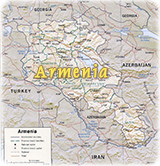 Map Armenia